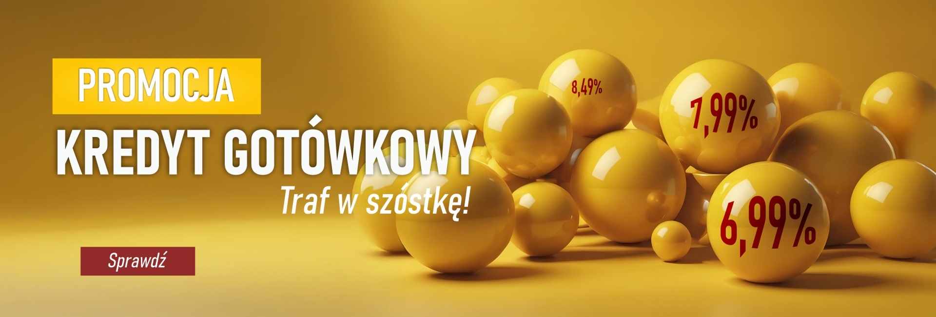 Kredyt konsumencki gotówkowy - PROMOCJA